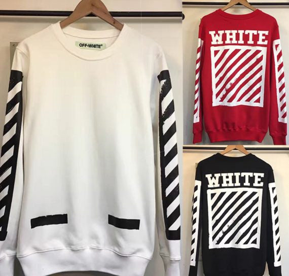 Off White Varsity Sweatshirt