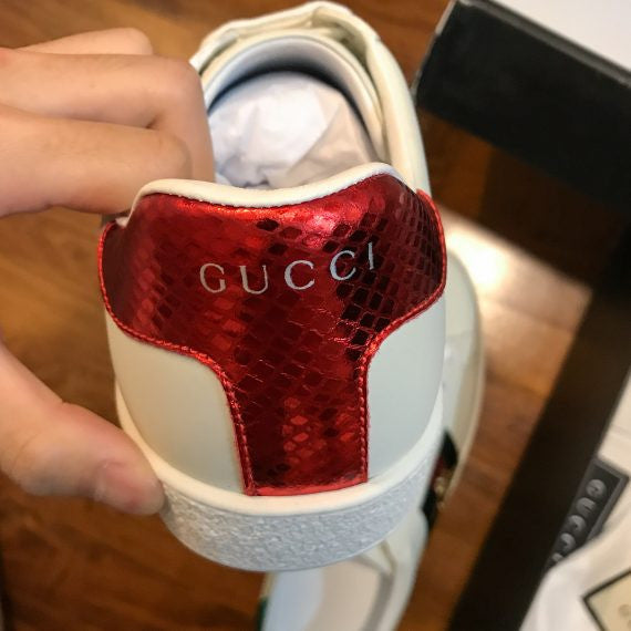 Gucci ace embroidered low top sneaker