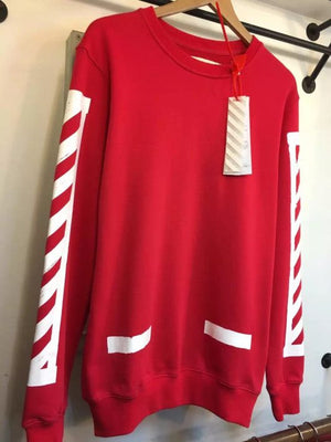 Off White Varsity Sweatshirt