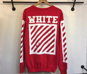 Off White Varsity Sweatshirt