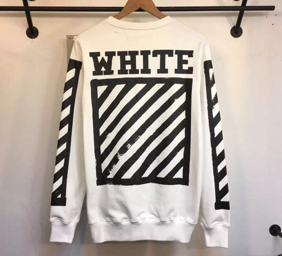 Off White Varsity Sweatshirt