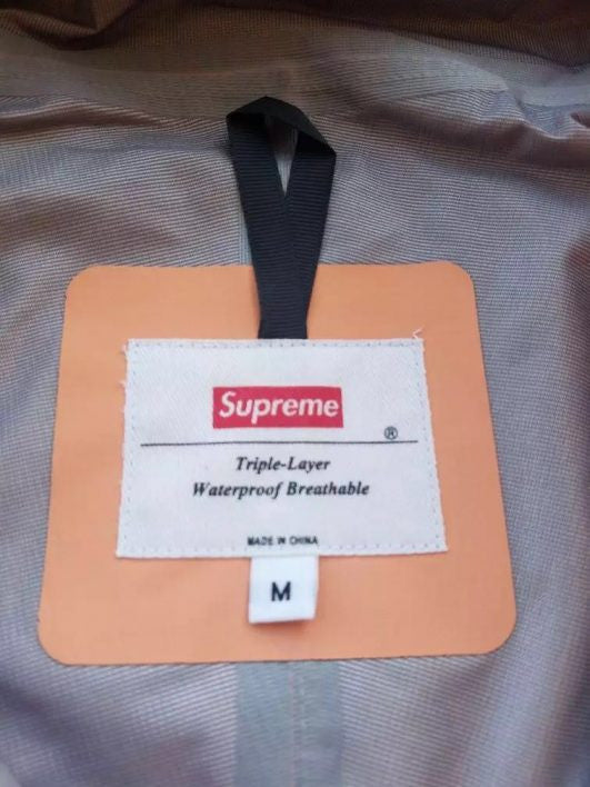 Supreme Taped Seam Jacket (Peach)